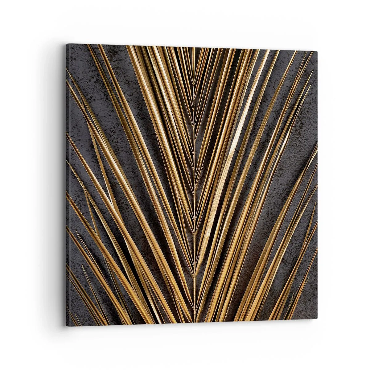 Canvastavla - Bild på duk - Tropikens guld - 70x70 cm