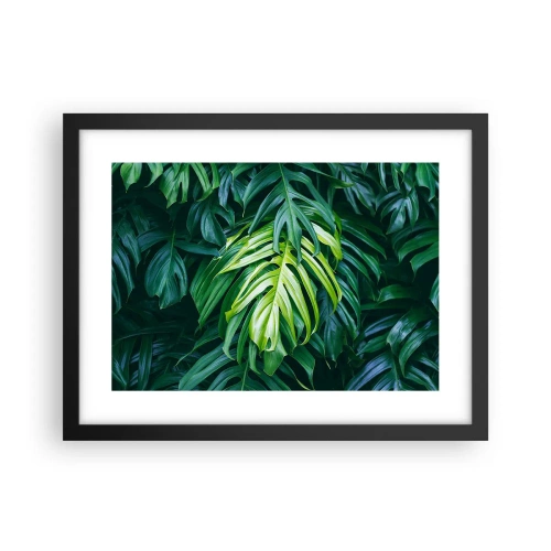 Affisch i svart ram - Doppa sig i fräschheten - 40x30 cm