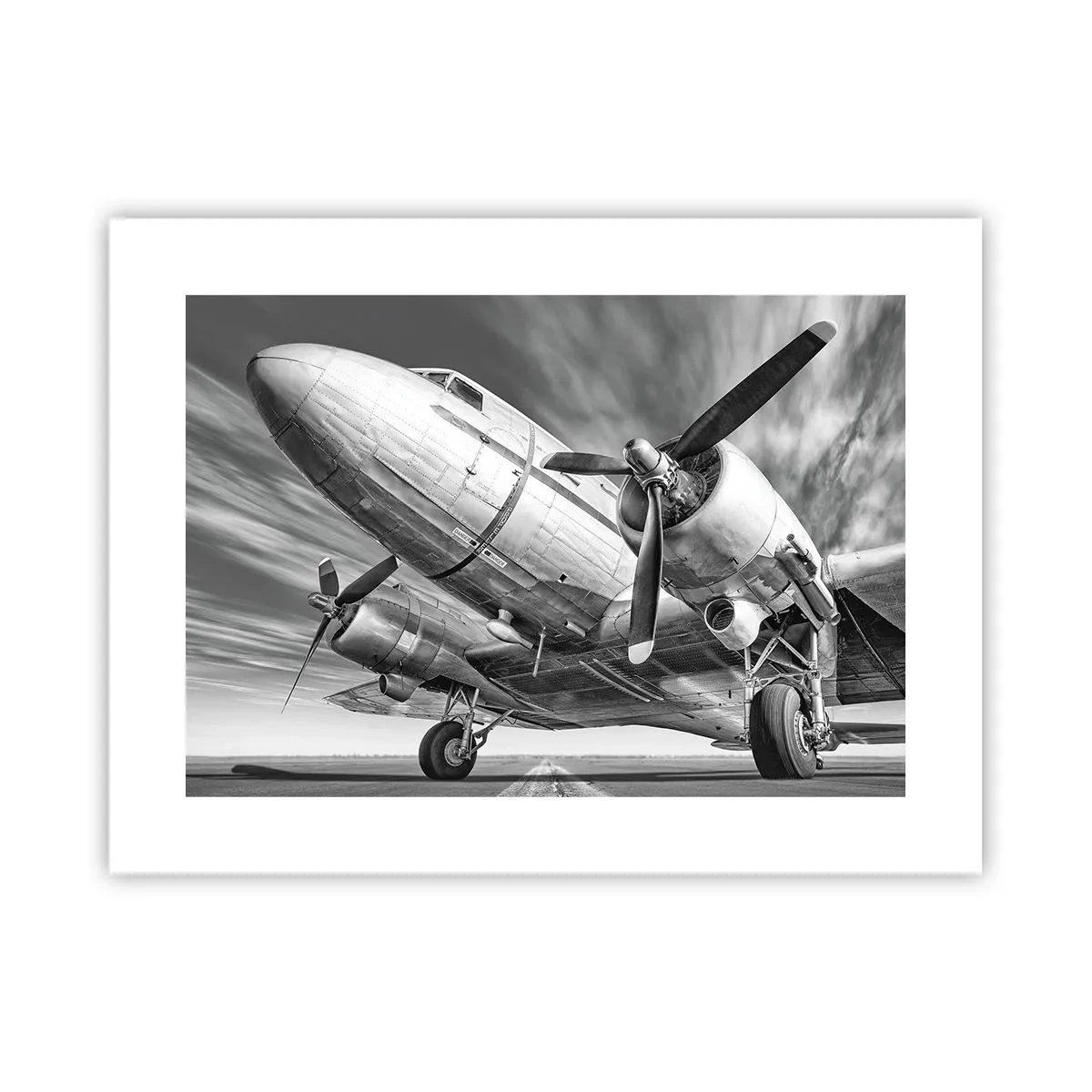 Affisch - Alltid flygklart - 40x30 cm