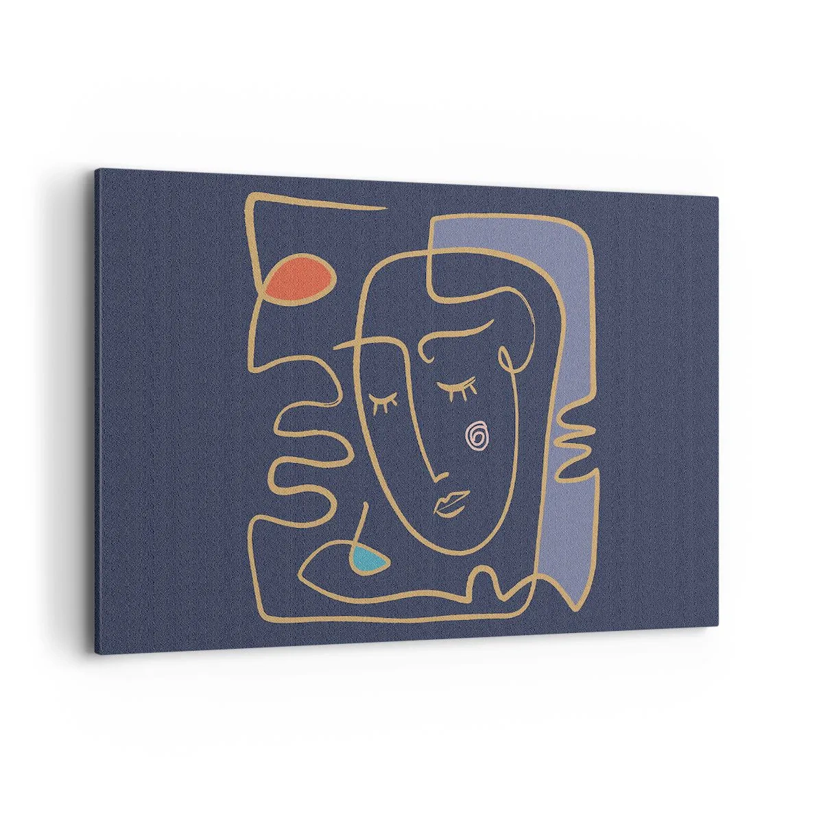 Canvastavla - Bild på duk - I drömmarnas värld - 120x80 cm