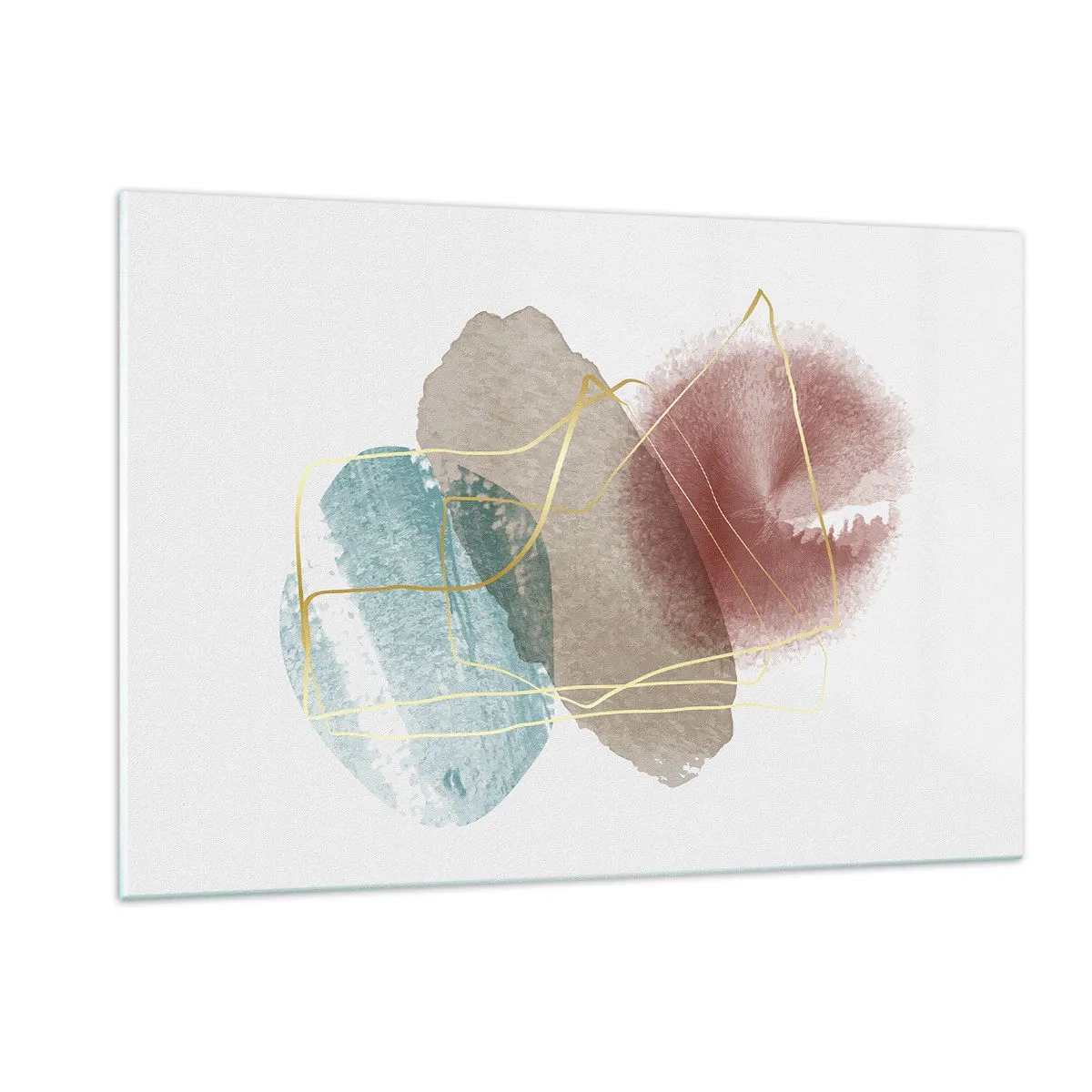 Glastavla - Bild på glas - Rummets pärlor - 120x80 cm