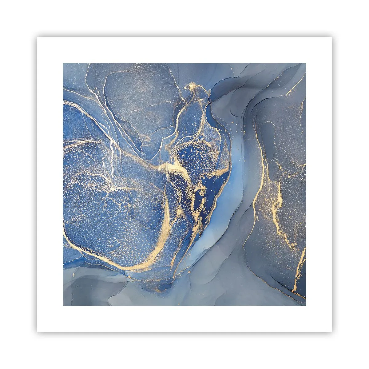 Affisch - Gulddamm - 40x40 cm