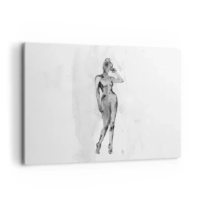 Canvastavla - Bild på duk - En studie om kvinnlighetens perfektion - 100x70 cm