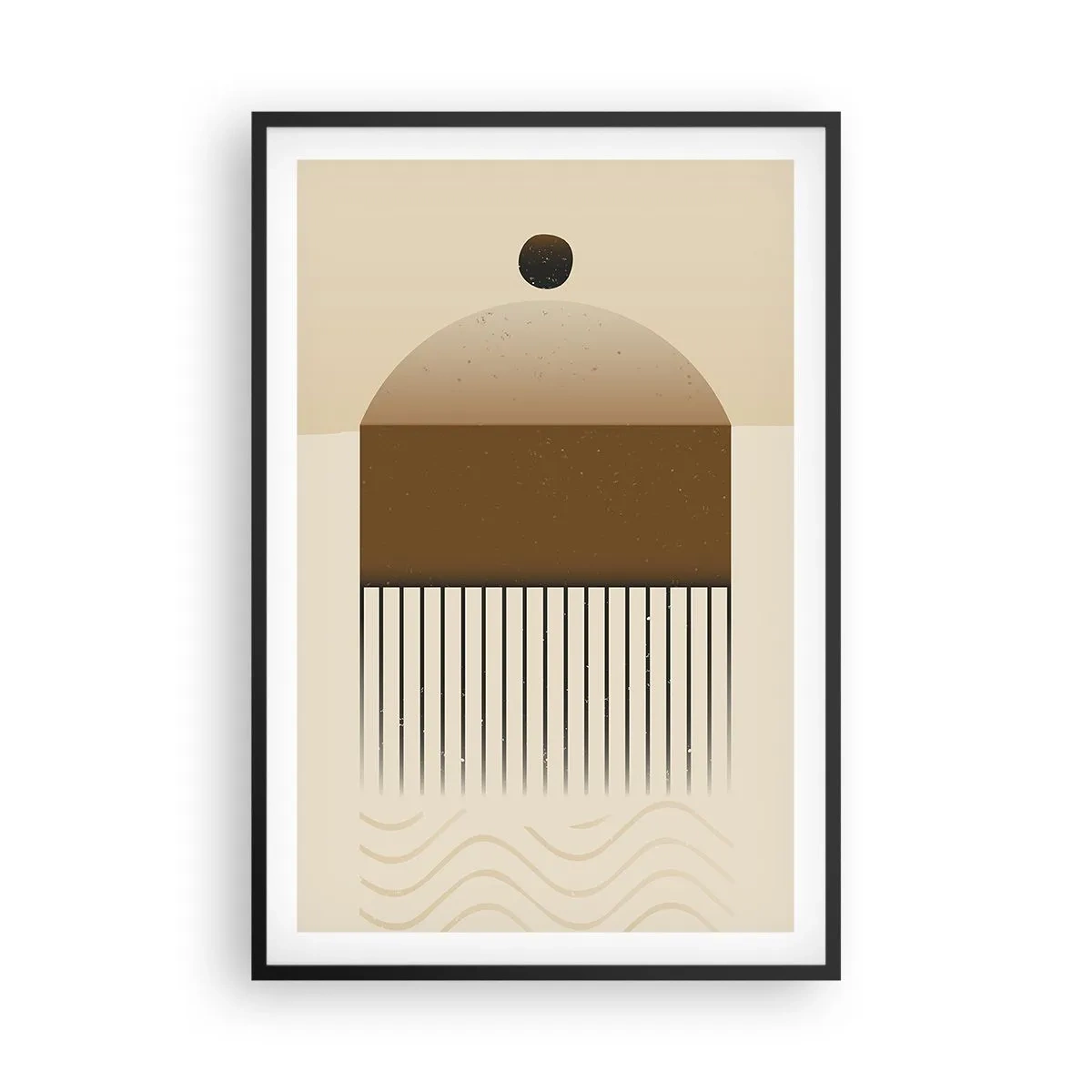 Affisch i svart ram - Olika tillstånd - 61x91 cm