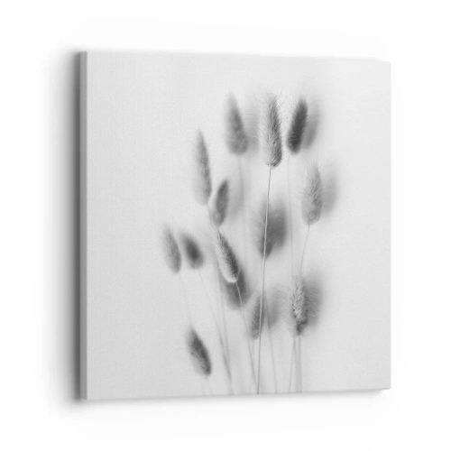 Canvastavla - Bild på duk - Fluffigt gräs - 30x30 cm