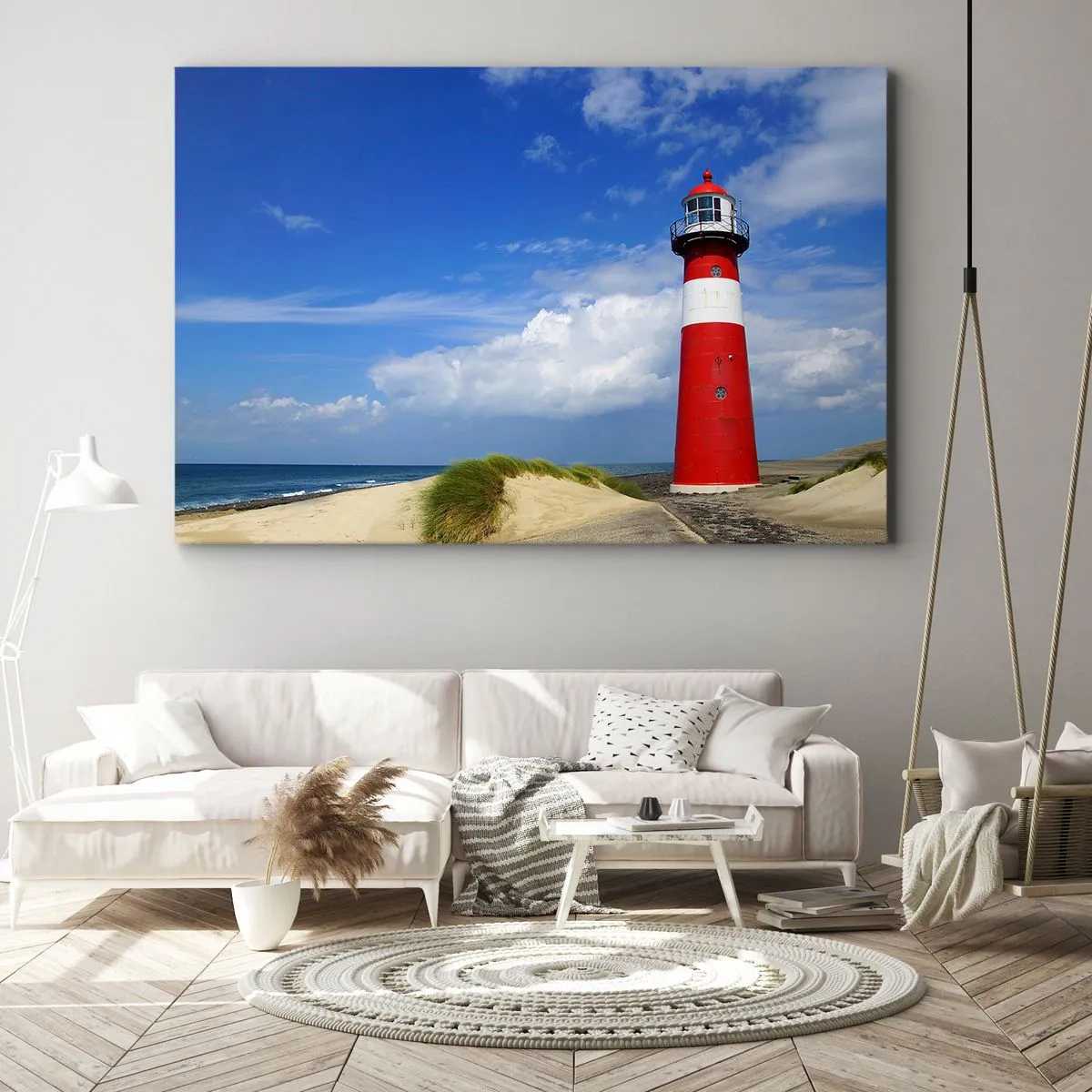 Canvastavla - Bild på duk - Drömasyl - 120x80 cm