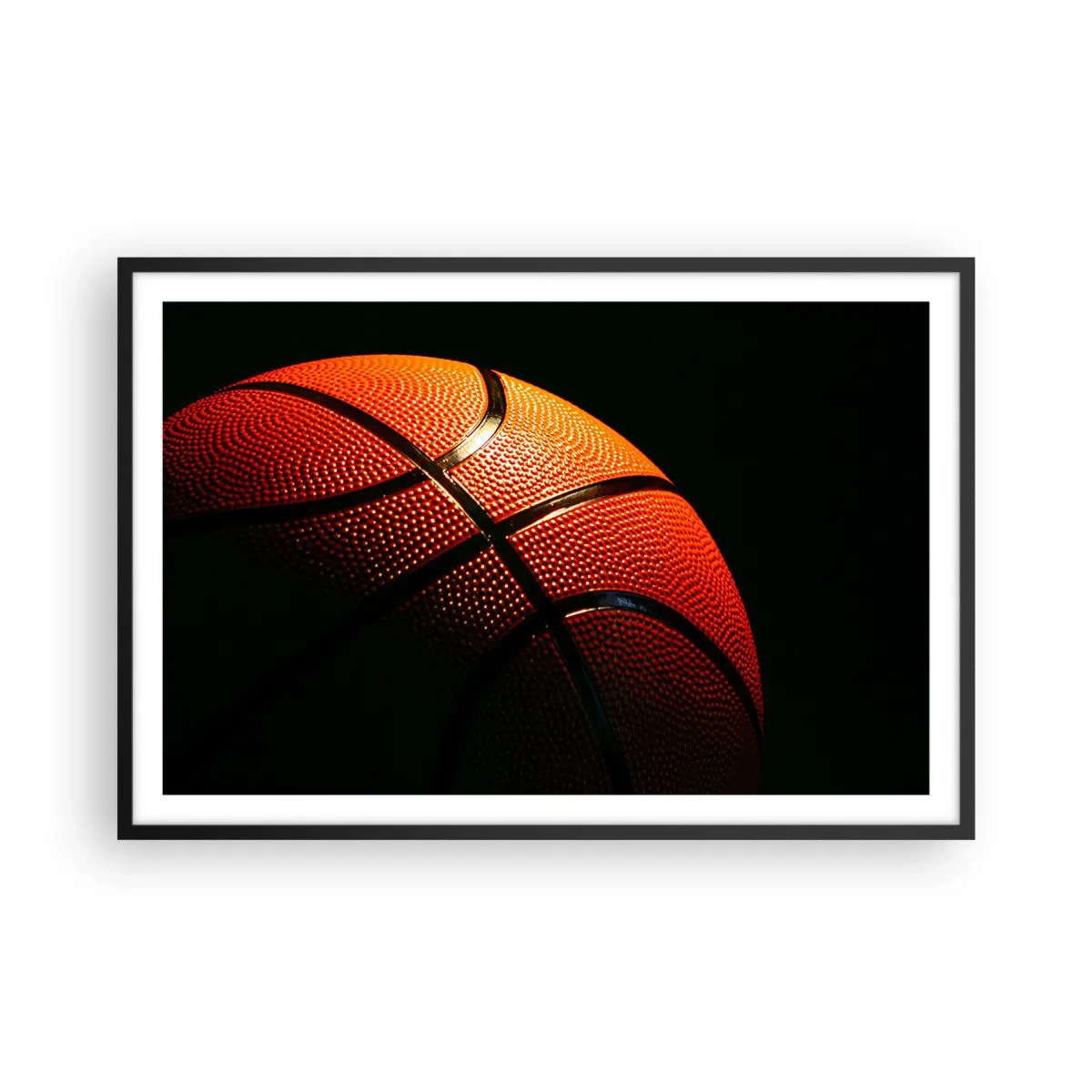 Affisch i svart ram - Vacker som planeten - 91x61 cm