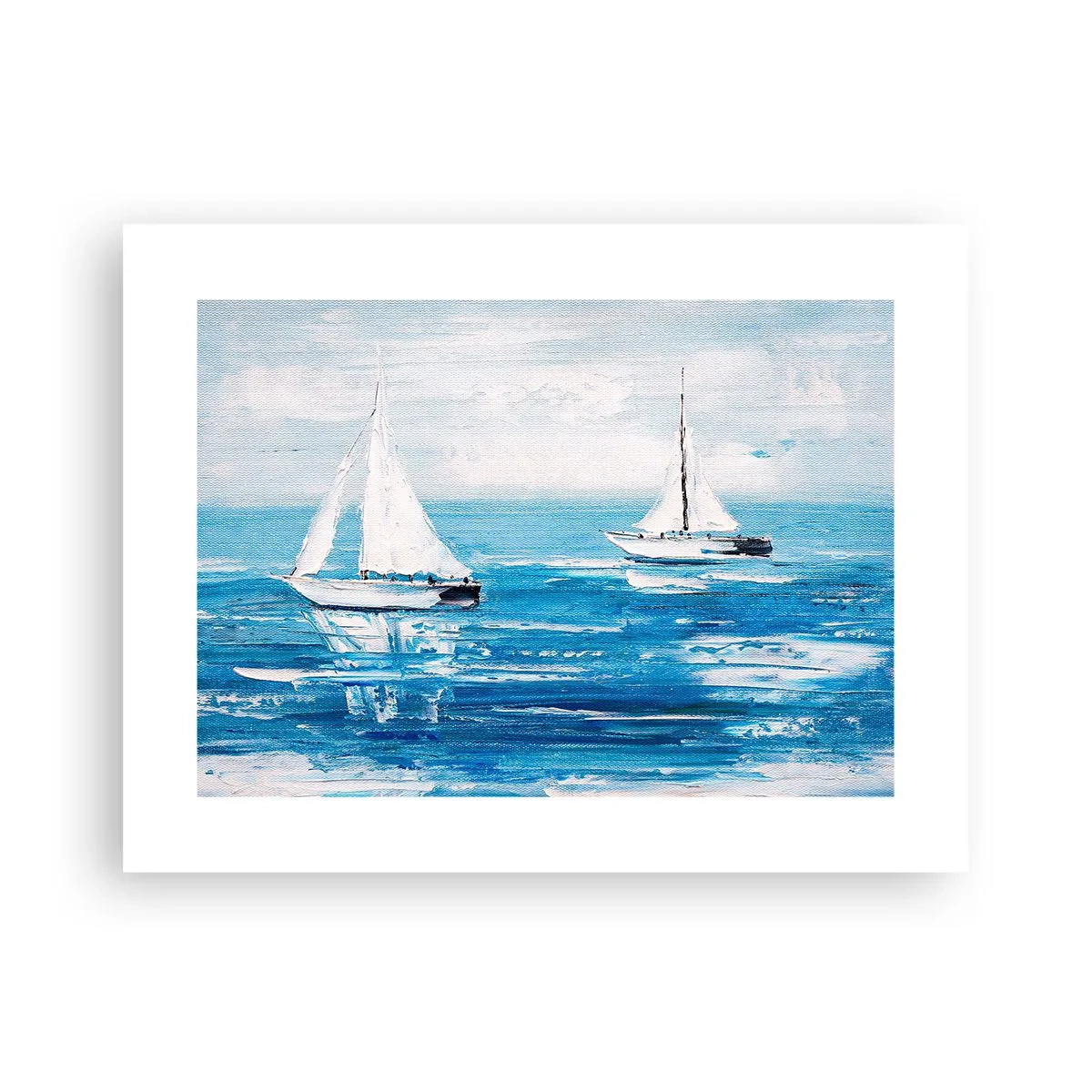 Affisch - Med en vän vid din sida - 40x30 cm