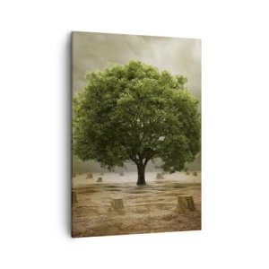 Canvastavla - Bild på duk - Hela hoppet - 50x70 cm