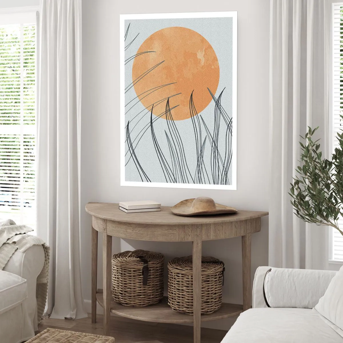 Affisch - Alltid mot solen - 40x50 cm