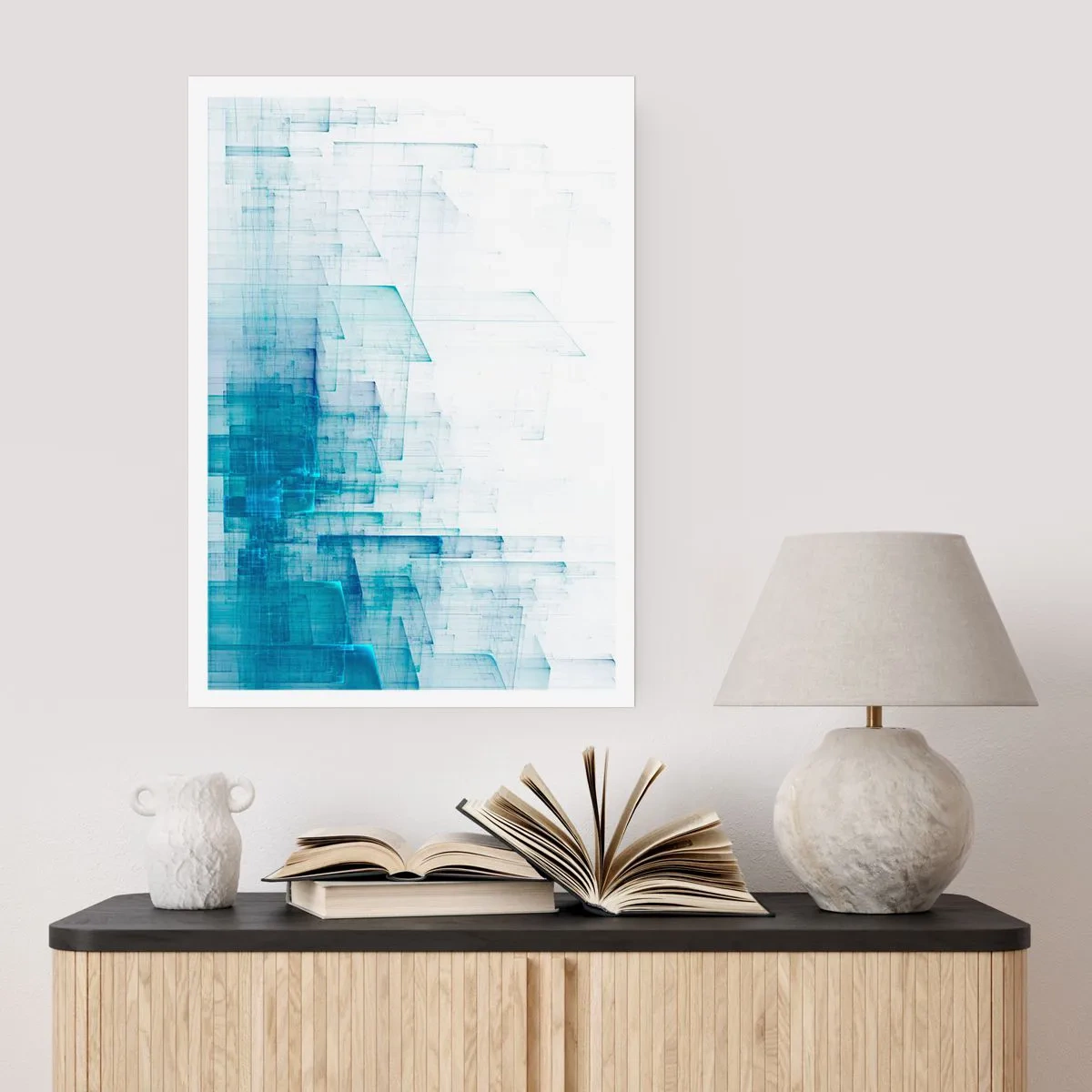 Affisch - Hur utrymmet blev till - 40x50 cm