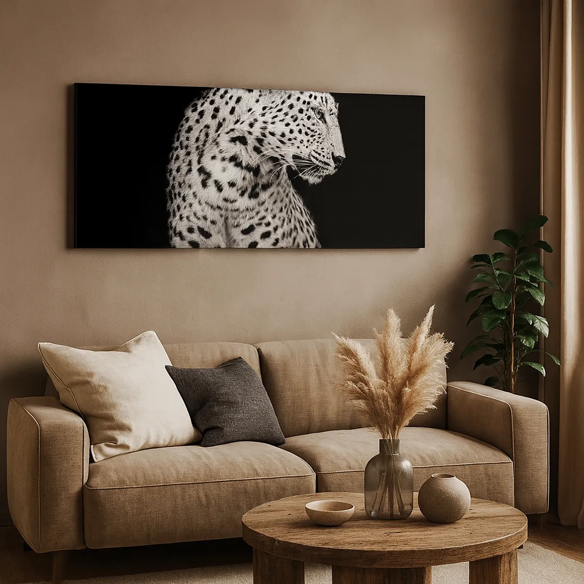 Canvastavla - Bild på duk - Perfekt höger profil! - 30x30 cm