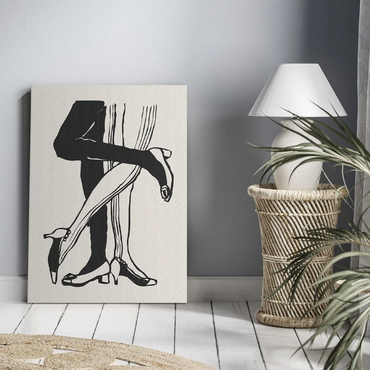 Canvastavla - Bild på duk - Ett kvinnoattribut - 50x70 cm