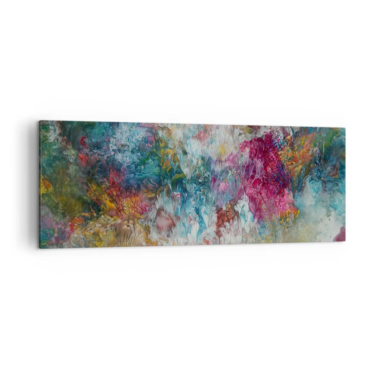 Canvastavla - Bild på duk - I full blom - 140x50 cm