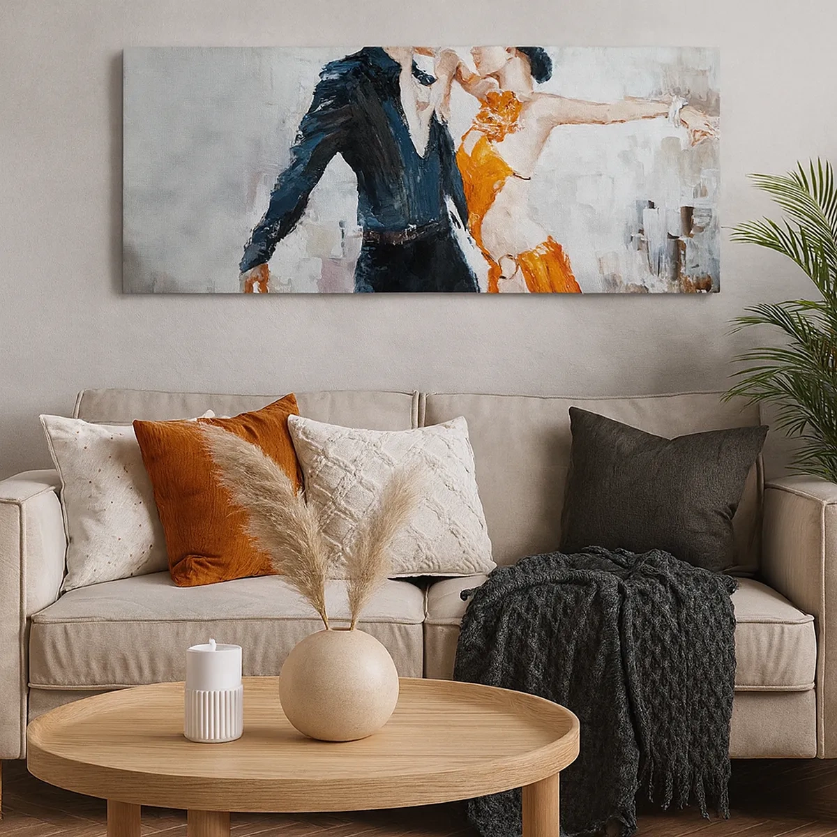 Canvastavla - Bild på duk - Dirty dancing - 30x30 cm