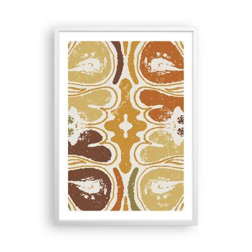Affisch i vit ram - Sentimental abstraktion - 50x70 cm