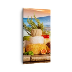 Canvastavla - Bild på duk - Italiensk livsglädje - 55x100 cm