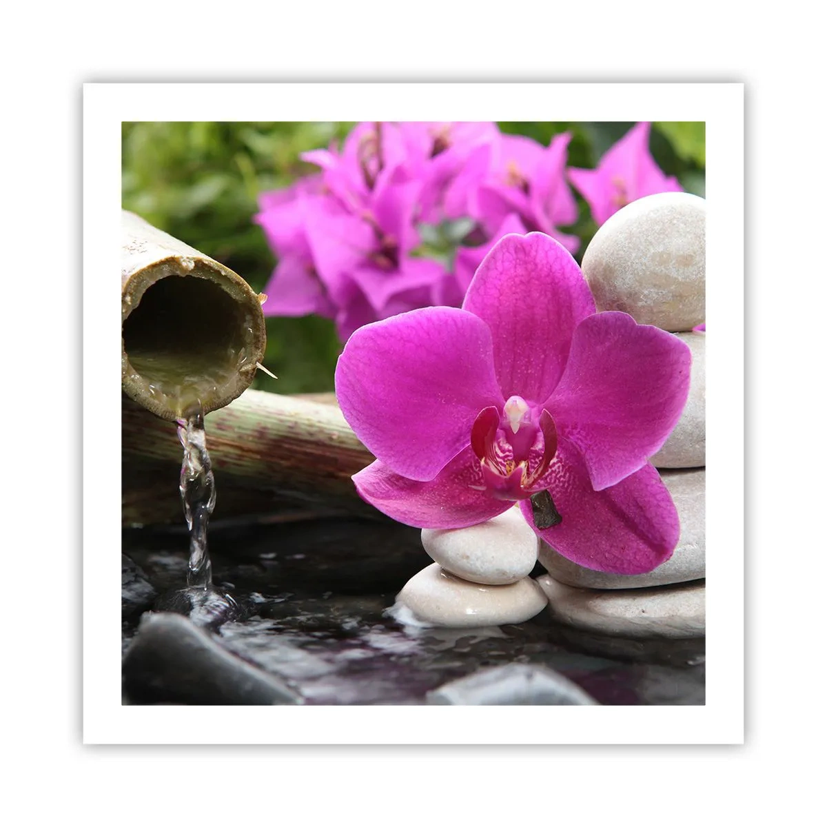 Affisch - Så kopplar du av - 60x60 cm