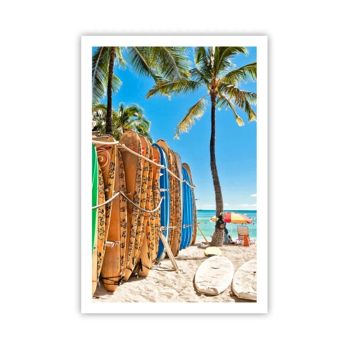 Affisch - Solig lek - 61x91 cm