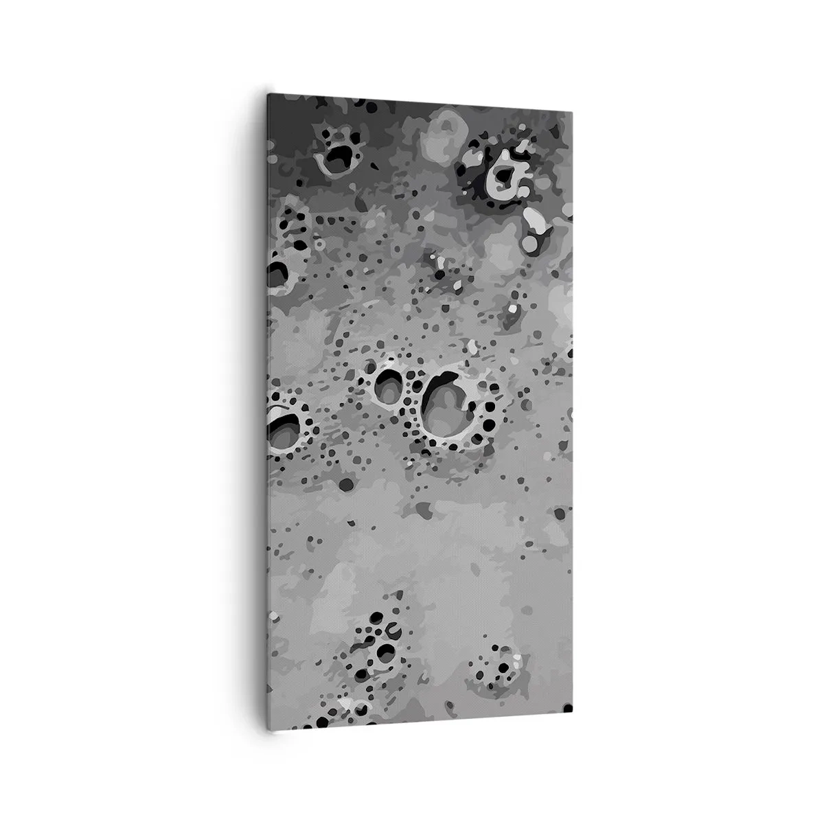 Canvastavla - Bild på duk - Som månlandskap - 65x120 cm