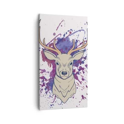 Canvastavla - Bild på duk - Mod och balans - 45x80 cm