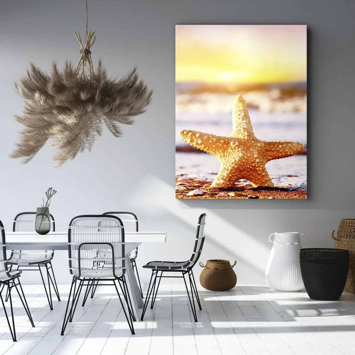 Canvastavla - Bild på duk - Havsgåva - 50x70 cm