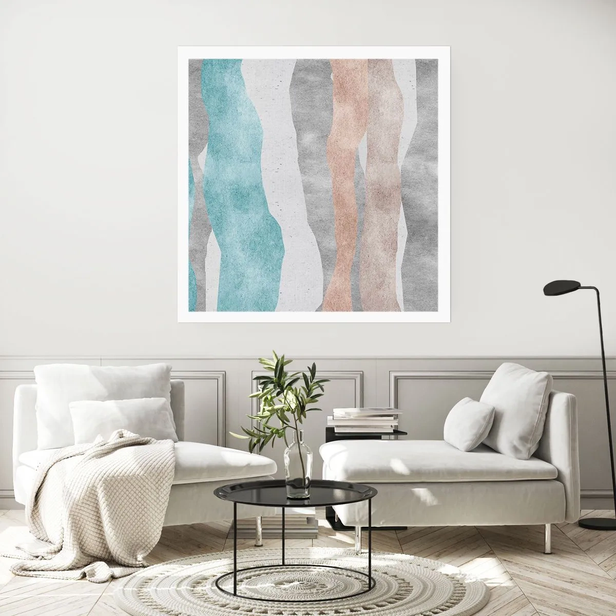 Affisch - Närhetsstudie - 40x40 cm