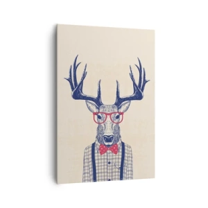 Canvastavla - Bild på duk - Rolig extravagans - 70x100 cm