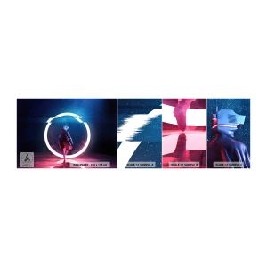 Fototapet Prov Standard Eco - Mellan världar - Futuristisk, Astronaut, Kosmos - 100x30 cm