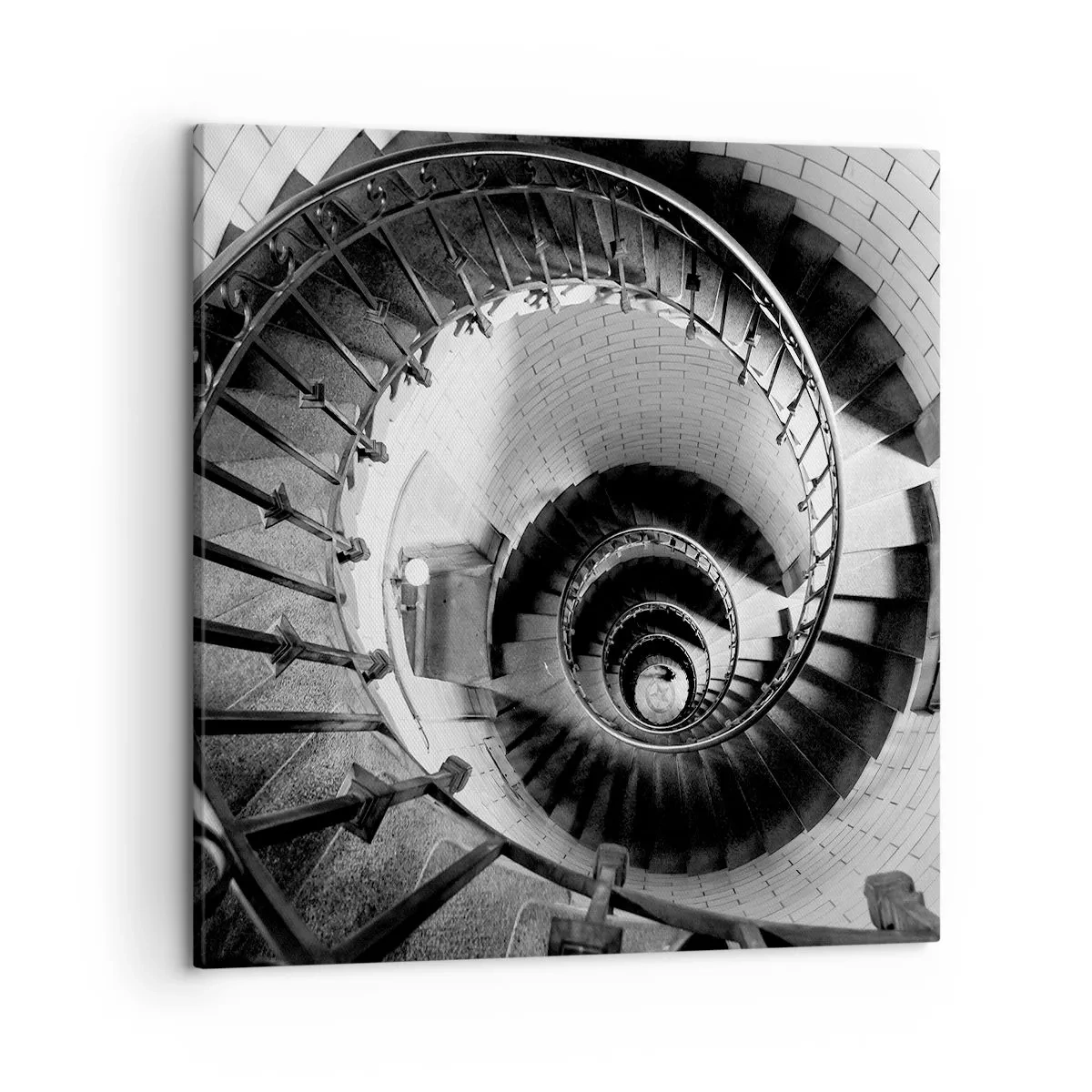 Canvastavla - Bild på duk - Högre och högre - 50x50 cm