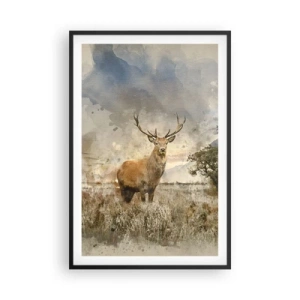 Affisch i svart ram - Värdighet - styrka - dignitet - 61x91 cm