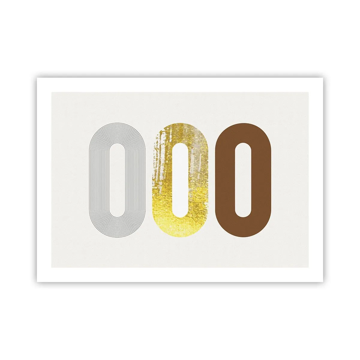 Affisch - Ooo! - 70x50 cm