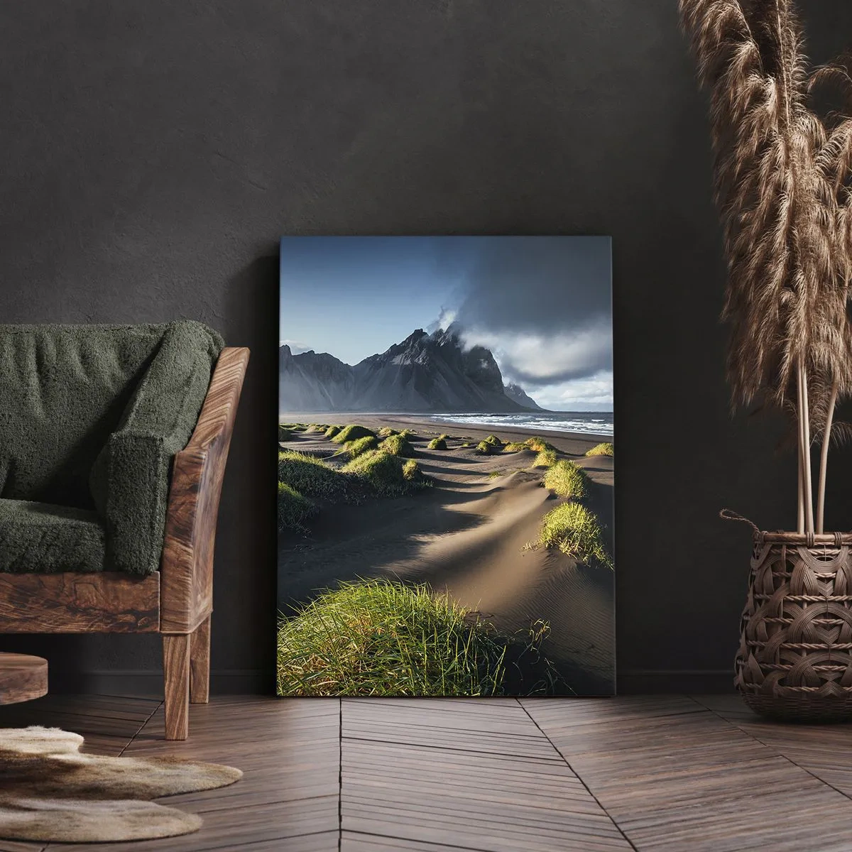 Canvastavla - Bild på duk - Elementens harmoni - 50x70 cm