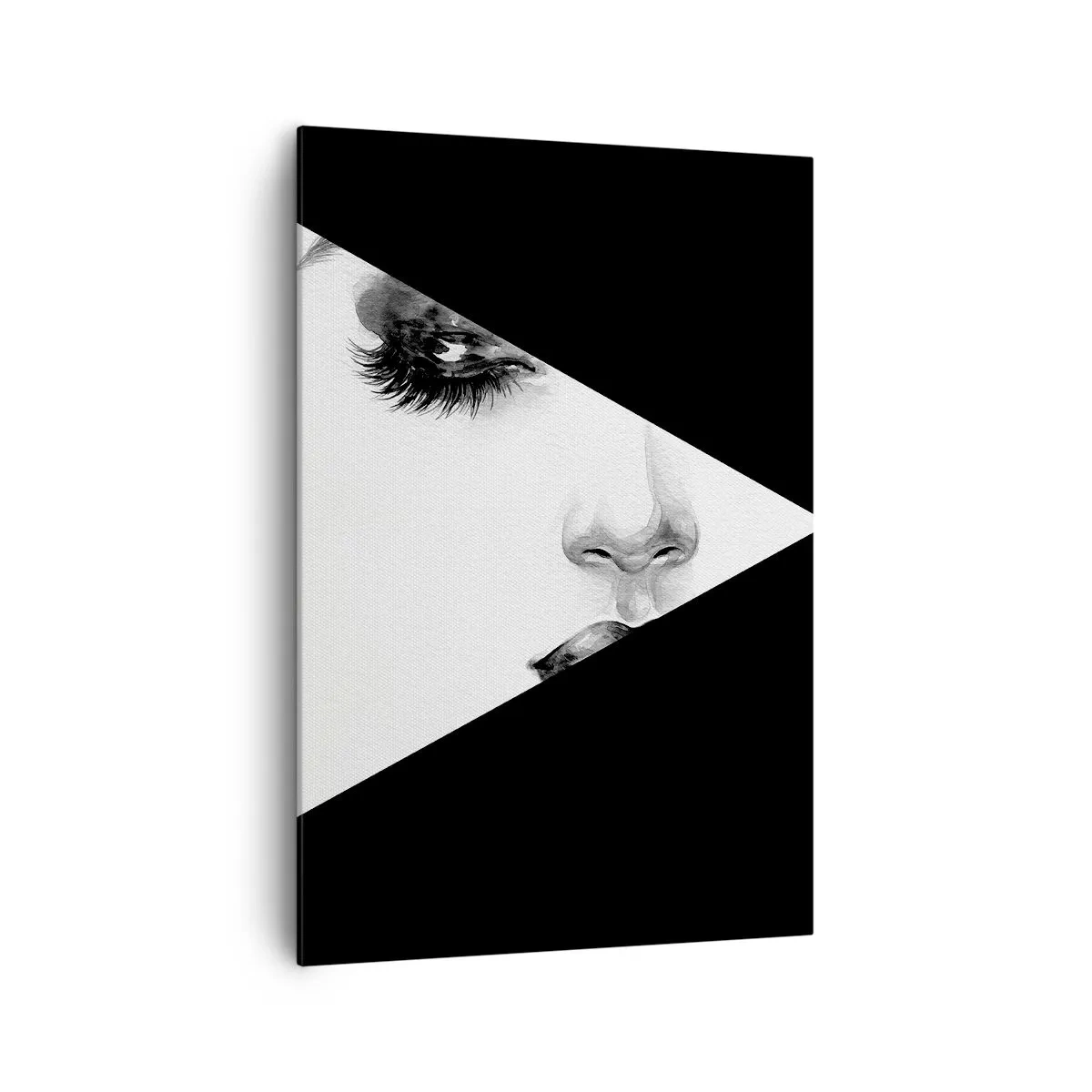 Canvastavla - Bild på duk - Alltid oupptäckt - 70x100 cm