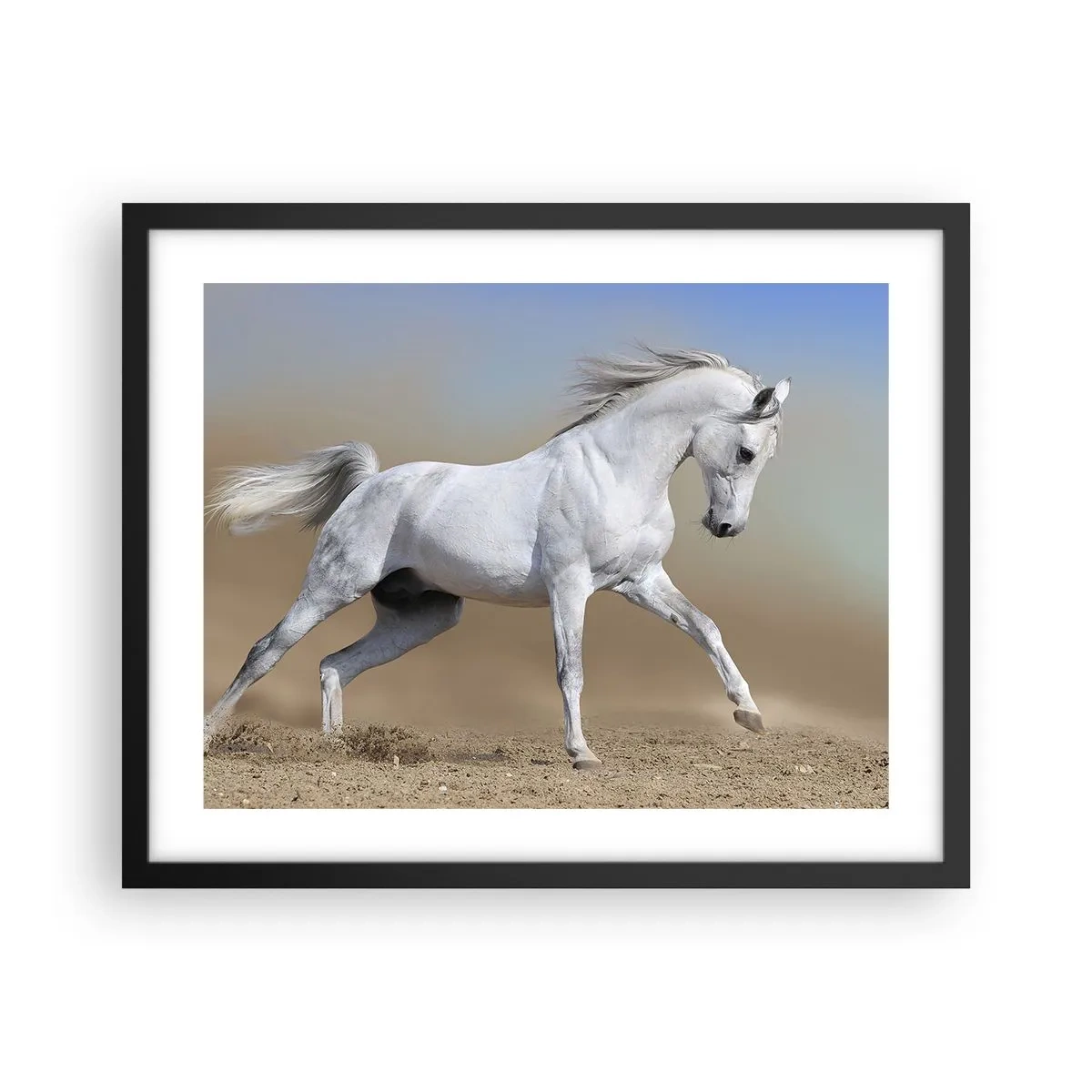 Affisch i svart ram - Den vackraste arabiska sagan - 50x40 cm