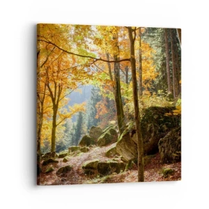 Canvastavla - Bild på duk - Dags att vila - 30x30 cm