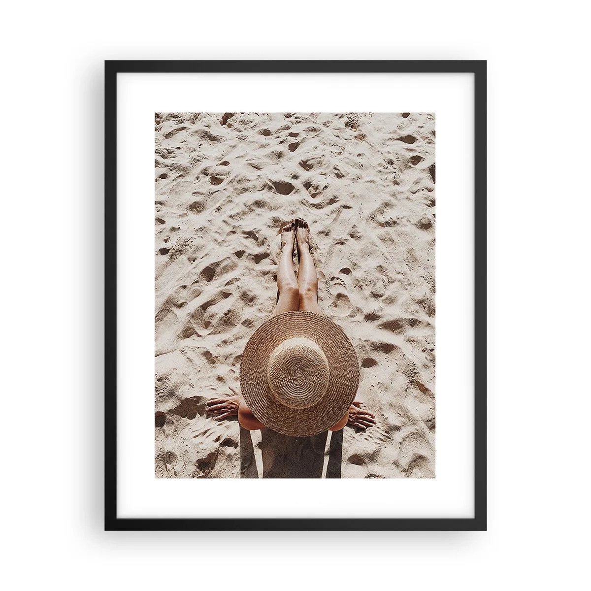 Affisch i svart ram - En drömtid - 40x50 cm