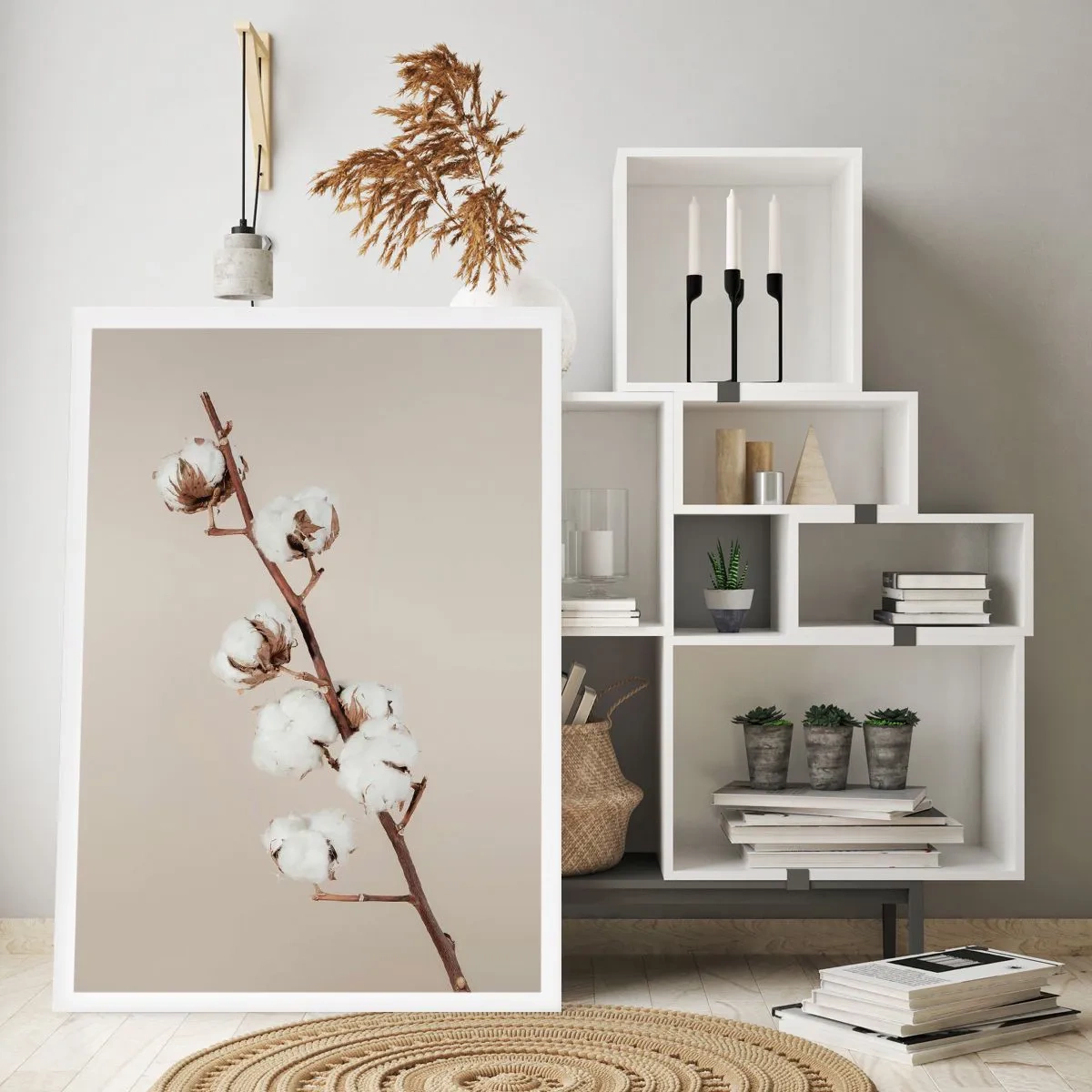 Affisch - Hos mjukhetens källa - 40x50 cm