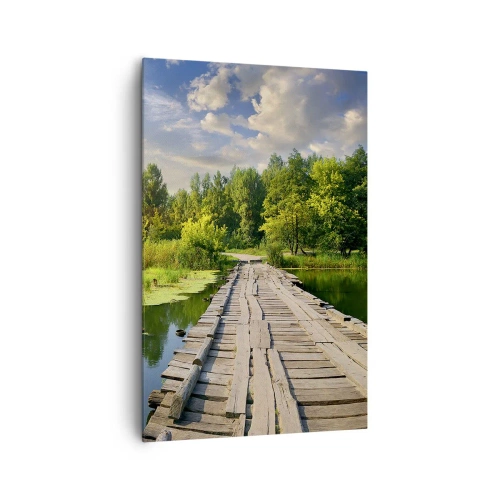 Canvastavla - Bild på duk - Sommar, sommar överallt - 80x120 cm