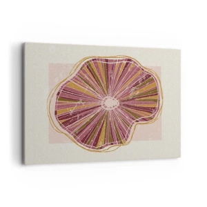 Canvastavla - Bild på duk - Strålande abstraktion - 120x80 cm