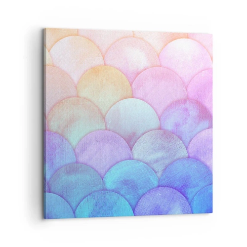 Canvastavla - Bild på duk - Pärlskal - 60x60 cm