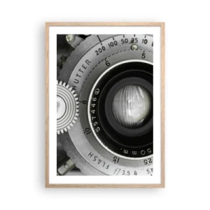 Affisch i ram av ljusek - En berättelse om Hollywood - 50x70 cm