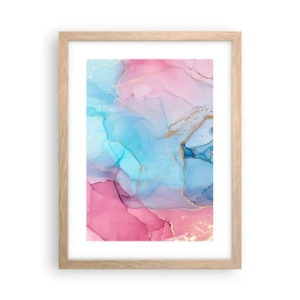 Affisch i ram av ljusek - Möte och infiltration - 30x40 cm