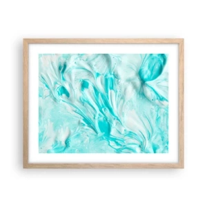 Affisch i ram av ljusek - Alltid tillsammans - 50x40 cm