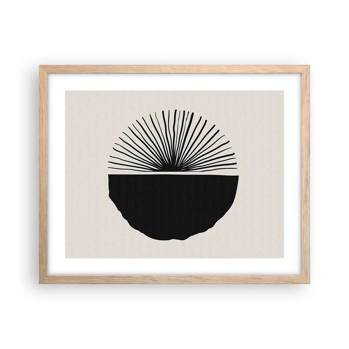 Affisch i ram av ljusek - En rad olika möjligheter - 50x40 cm