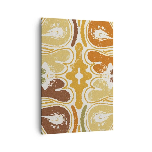 Canvastavla - Bild på duk - Sentimental abstraktion - 70x100 cm