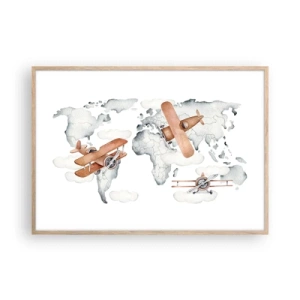 Affisch i ram av ljusek - I den banbrytande andan - 100x70 cm