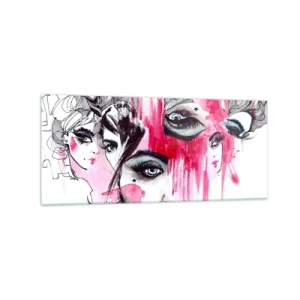 Glastavla - Bild på glas - , - 120x50 cm