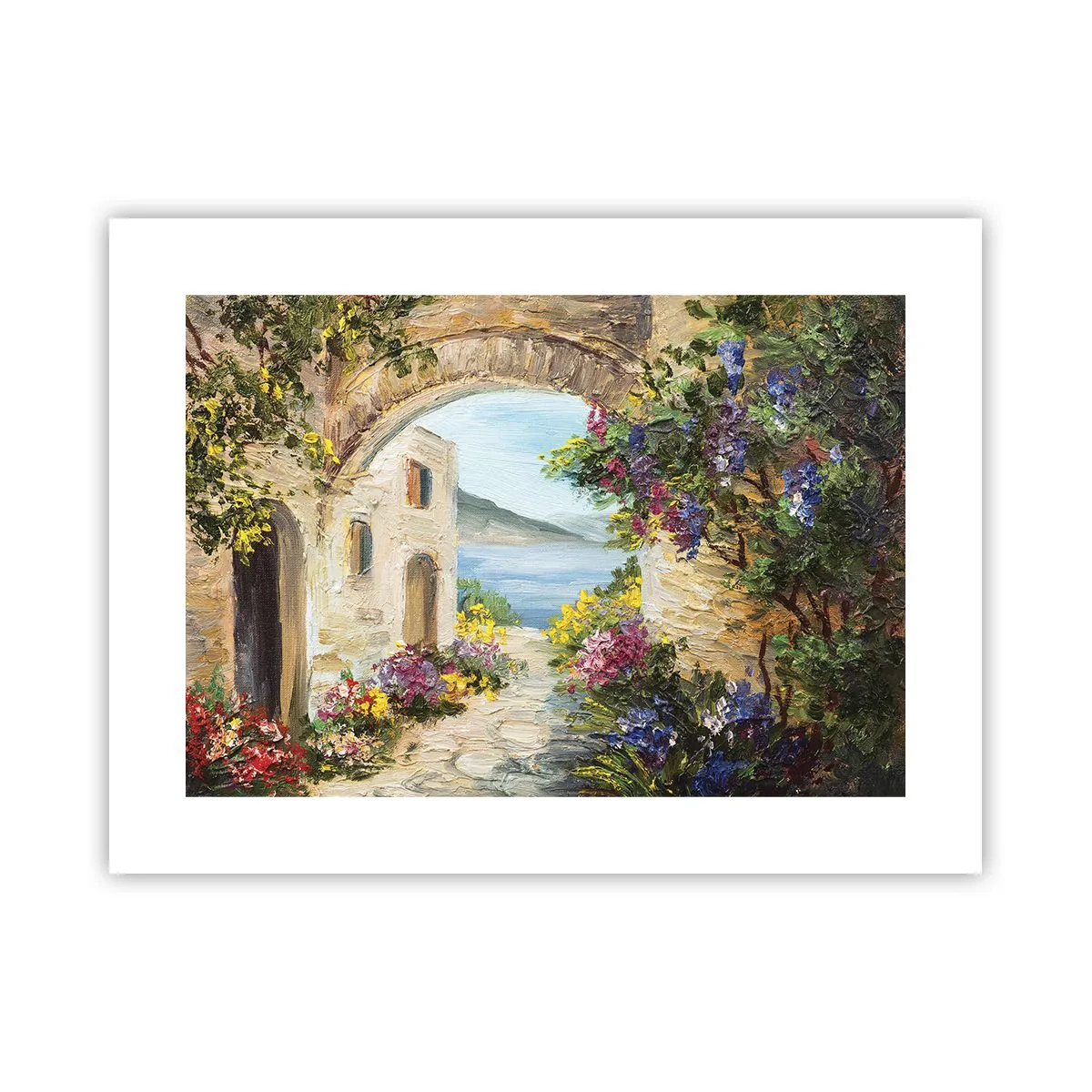 Affisch - Kustprovinsens charm - 40x30 cm