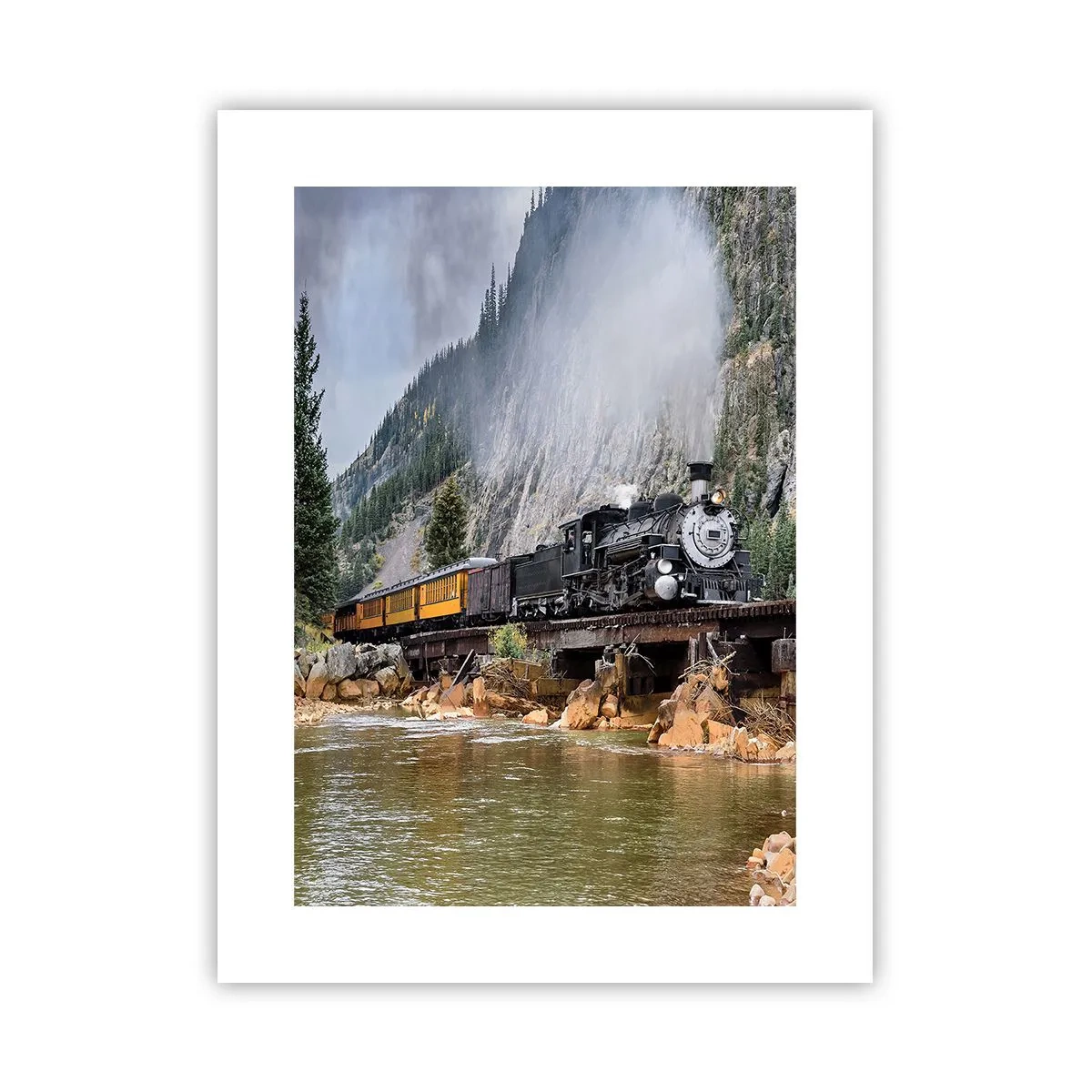 Affisch - Vart ska du? Vart? - 30x40 cm